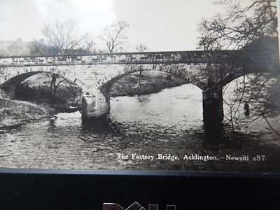 ACKLINGTON 1. WELTKRIEG/ EDWARDIANISCHE POSTKARTE AUTHENTISCHER ARTIKEL  