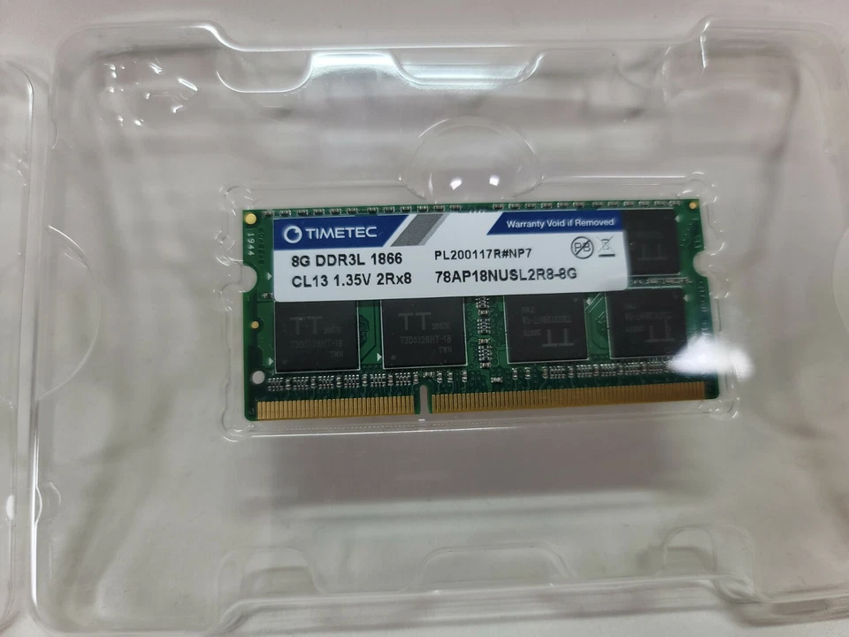 Timetec 16GB KIT(2x8GB) DDR3L / DDR3 1866MHz PC3L-14900 / PC3-14900  - Image 3 of 4