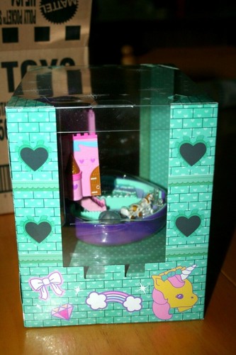 2021 Colección Polly Pocket Keepsake Starlight Castle Compact-NUEVO W / Shipper - Imagen 4 de 7
