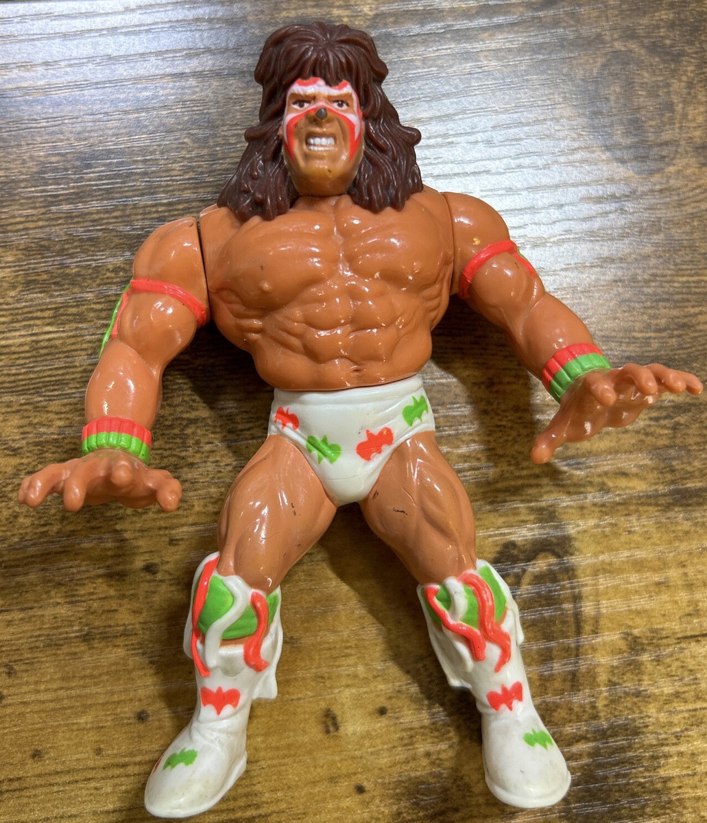 WWF Ultimate Warrior Hasbro Series 2 Vintage Wrestling Figure Toy