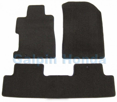 OEM Honda Civic 2Dr Coupe Black Carpeted Floor Mats 2006-2011