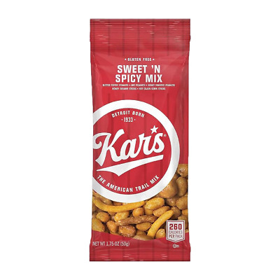 Kar S Nuts Sweet  N Spicy Trail Mix, 1.75 Oz Individual Snack Packs   Bulk Pack