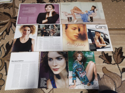 Saffron Burrows collection of articles