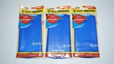  3 Set U.S. Divers Silicone Swim Cap  Junior Blue Color