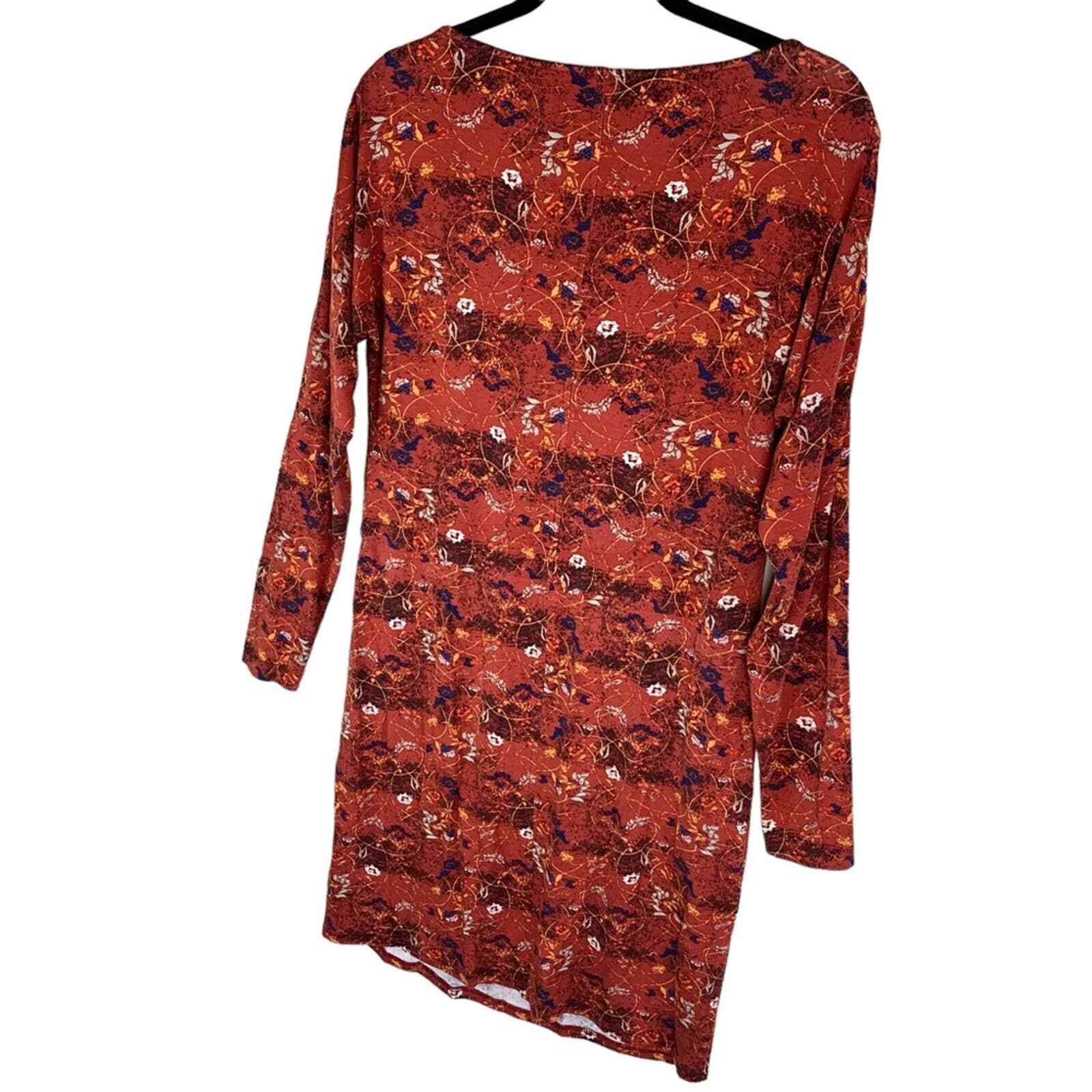 Peruvian Connection Annika Dress Long Sleeve Jers… - image 12