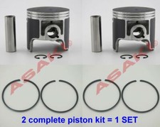 For PWC YAMAHA 700 Piston Kit 62T-11636-00  Piston Ring X2 OVERSIZE 0.50