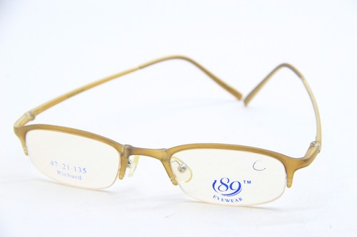 189 EYEWEAR RICHARD AB 1059 Y23 HONEY AUTHENTIC FRAMES EYEGLASSES 47-21