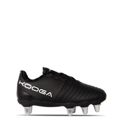 KooGa Kleinkind Jungen Power SG Rugbyschuhe - Schwarz / C12 EU30,5