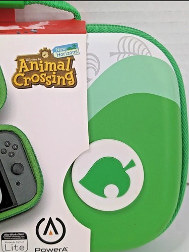 Nintendo Switch and Switch Lite Zippered Protection Case Animal Crossing Themed - Picture 6 of 8