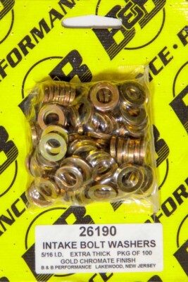 H/T Special Washers - 5/16in .590in OD (100) B and B PERFORMANCE PRODUCTS 26190