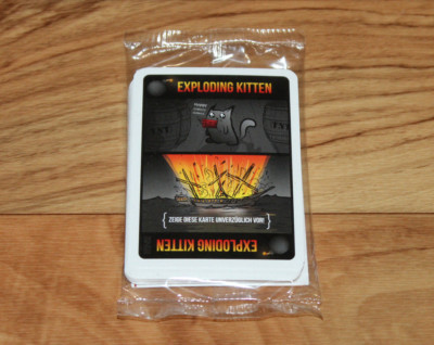 Exploding Kittens Neuling-Edition Kitten Karten Card Cards Deck