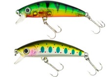 Strike Pro Mustang Minnow 6cm 6g Floating Lure Crankbait Trout Perch COLORS