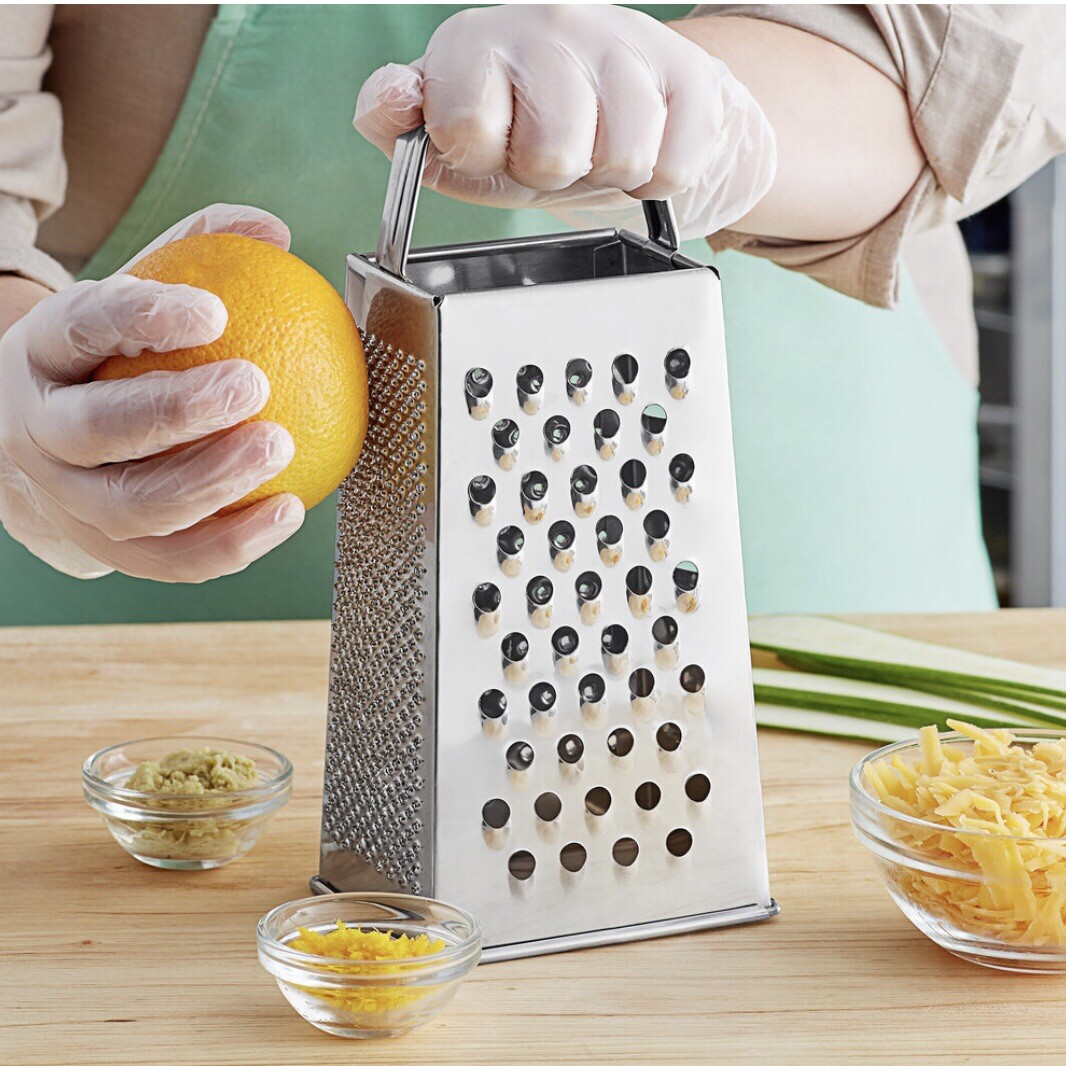 Four-side Box Grater Multi-purpose 9in Potato Cheese Grater