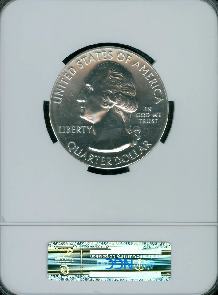 2016 CUMBERLAND QUARTER 5 OZ NGC MS69DPL MAC FINEST 2ND RAREST IN SET POP-6 * - Image 2 of 2