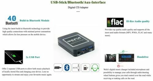 Cavi, adattatori e antenne da auto per VW Polo