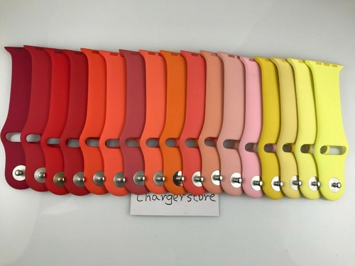 Original Genuine Apple Watch Series 10 9 8 Sport band 38mm 40MM 41MM 42MM strap - 第 1/301 張圖片
