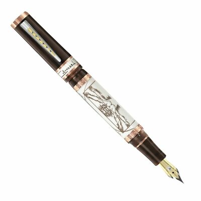 Marlen L.E.388 Pcs L'Harmonie Von Leonardo Brunnen Pen Casein, Bronze, Resin