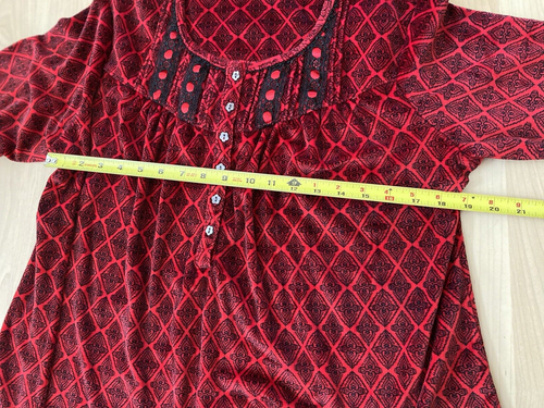 Secret Treasures Sleepwear Cardinals Birds Pajamas Womens Fleece Soft Med 8-10 - Picture 2 of 6