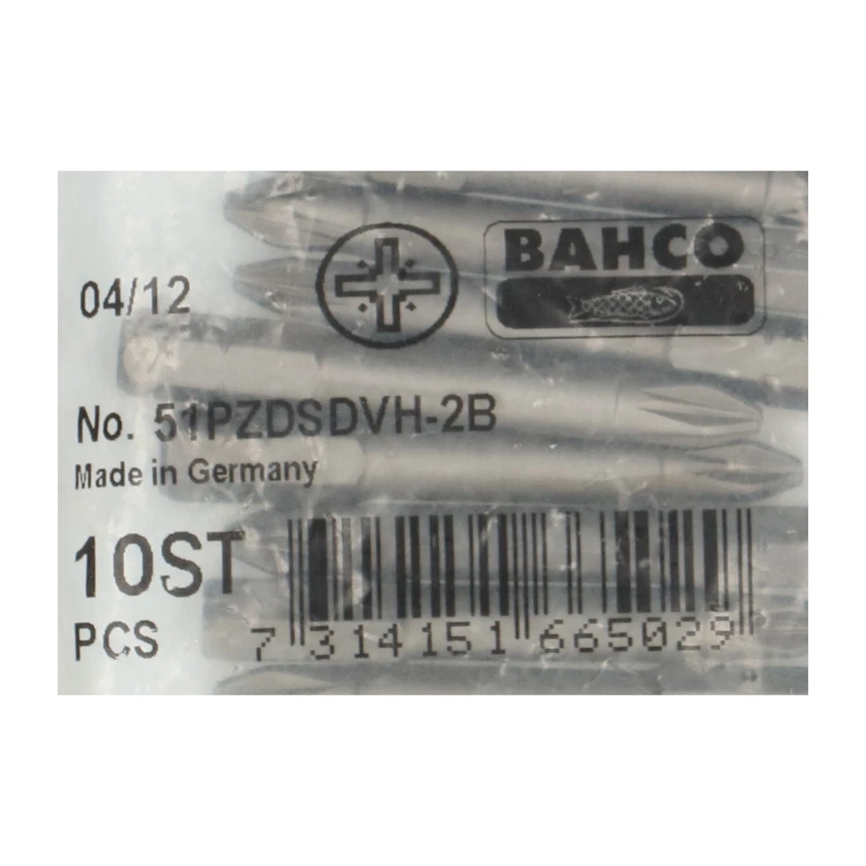 Broca Bahco 51PZDSDVH-2B nova na caixa (10 peças) - Imagem 2 de 4