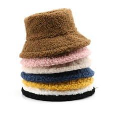 Donna Inverno Sherpa Foderato Cappello da Pescatore Trekking Outdoor Regolabile