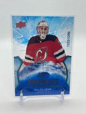 2020-21 Upper Deck Ice Premieres /1299 Gilles Senn #129 Rookie RC Devils
