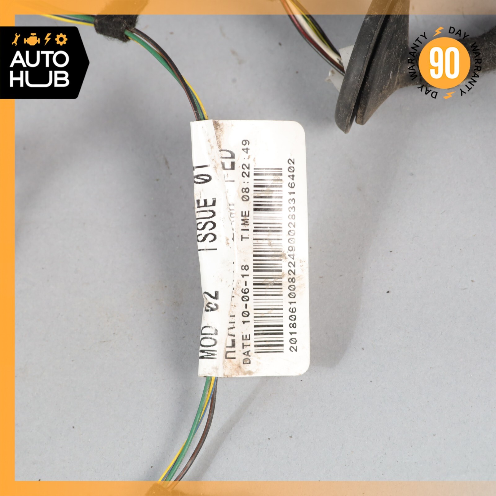 19-23 Aston Martin DB11 Volante Right Trunk Lid Wire Wiring Harness Cable OEM 7k