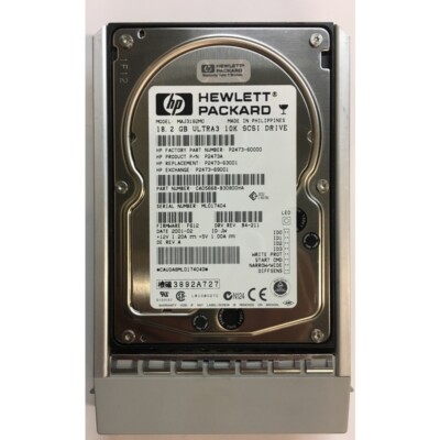 P2473A-63001 - Compaq 18GB 10K RPM SCSI 3.5'' HDD w/ tray for NetServe