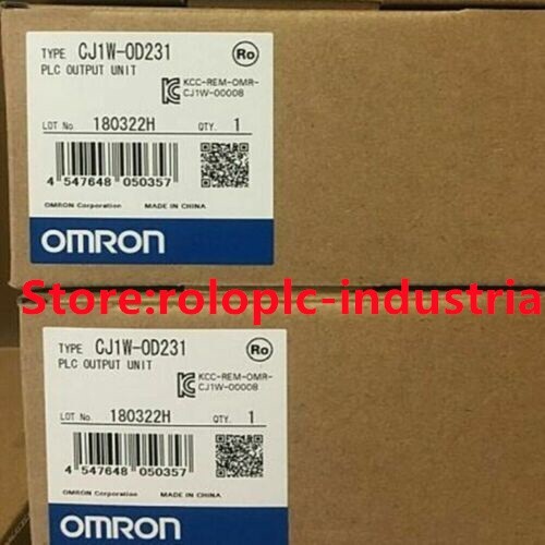 New Original Omron CJ1W-OD231 Transistor Output Module PLC CJ1W