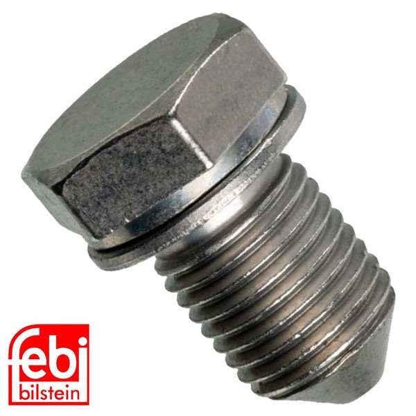ÖLablassschraube Mit Dichtring ÖLwanne Febi Bilstein FüR Audi Seat Skoda VW-image
