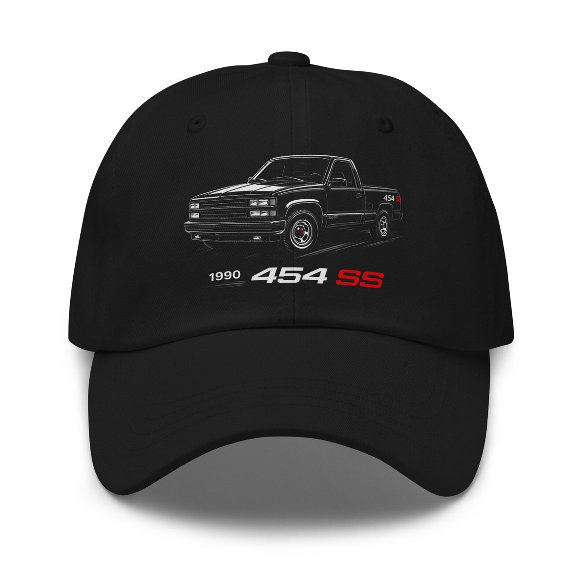 1990 Chevy 454 SS Vintage Dad Hat 1500 Pickup Truck Adjustable Cap