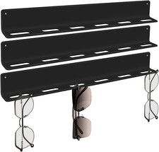 Bigfety Hanging Sunglasses Wall Organizer, Glasses Holder Wall for Display, Acry