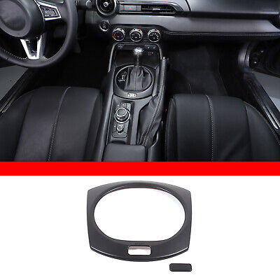 Matte Black Fit For Mazda MX-5 Miata Carbon 16-23 Gear Shifter