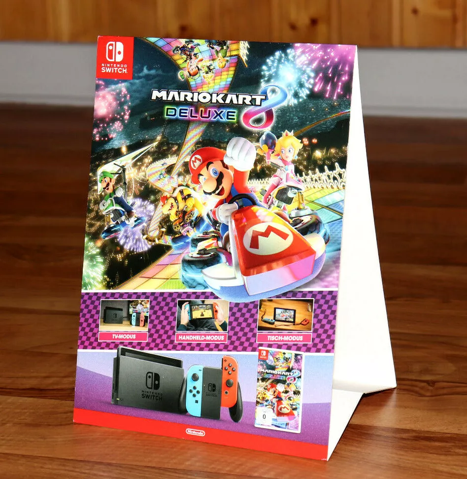 Deluxe Display Counter Small 8 | Standee Nintendo Switch Game Kart Store Mario eBay