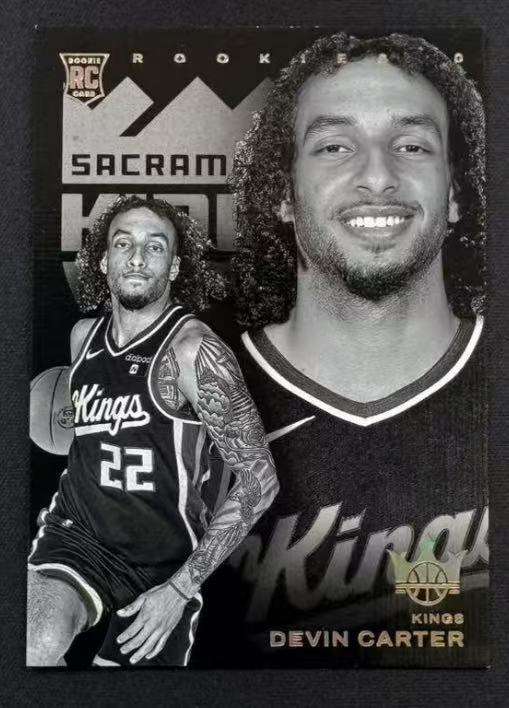 Devin Carter 2024-25 Panini Court Kings Rookies 0 RC Kings #246 -5.6