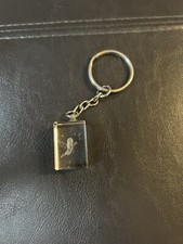 Baby Angel Holographic Keychain - Clear Plastic w Angel Inside