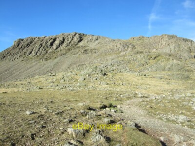 Foto 6x4 Bowfell von Three Tarns Bow Fell Blick auf die Südwand von c2011