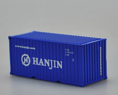 1//50 20GP Alloy Model of international shipping freight container 5 spraying