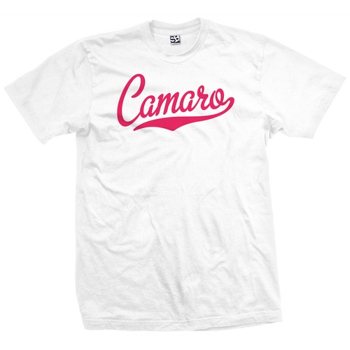 Camaro Script T-Shirt | Z28 SS RS 67 68 69 70 71 72 73 Classic Muscle Car Jersey - Picture 30 of 36