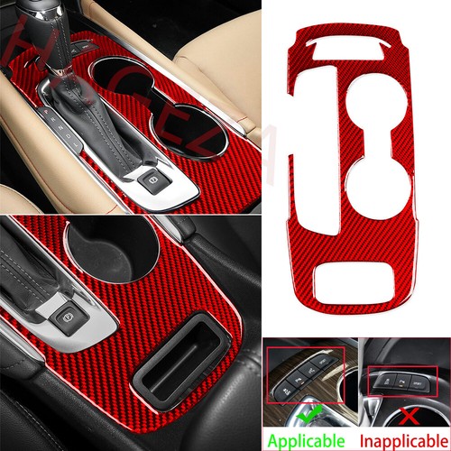 Consola de fibra de carbono cambio de marchas portavasos de agua embellecedor para Chevrolet Malibu 2016+ - Imagen 64 de 73