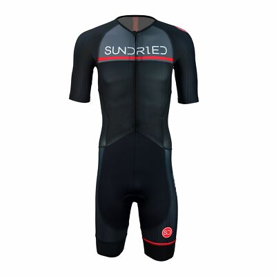 Sundried Men's Pro Trisuit Short Sleeve Triathlon Suit Best For