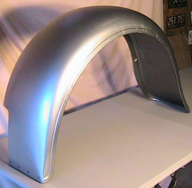 1928-1929 Model A Ford Steel LH Rear Fender for Coupes, Roadsters