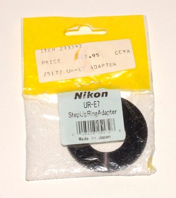 Nikon UR-E7 Anello Adattatore Step Down Per WC-E68 – Accessorio Originale Nikon