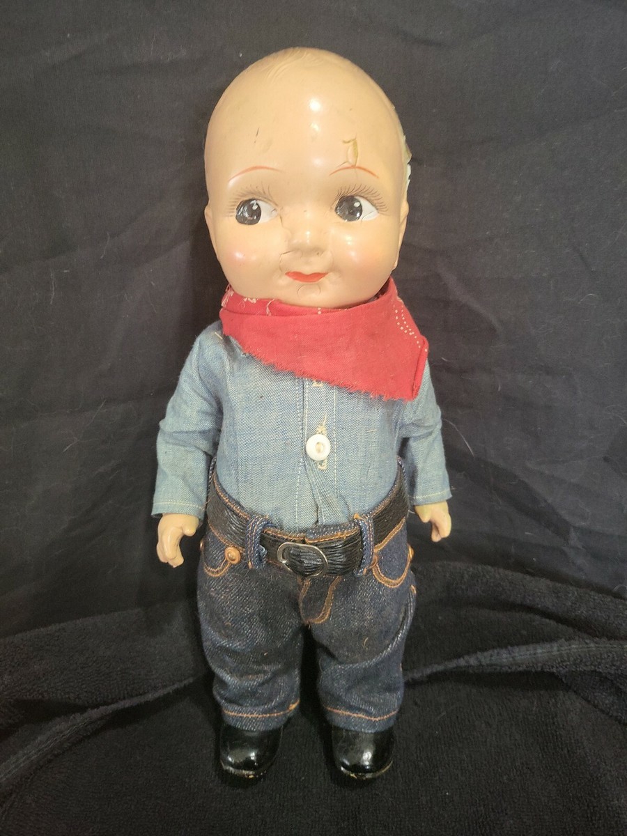 Early Buddy Lee Doll All Original 12 1/2