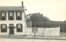 c1940 Mark Twain's Boyhood Home, Hannibal, Missouri Real Photo Postcard/RPPC