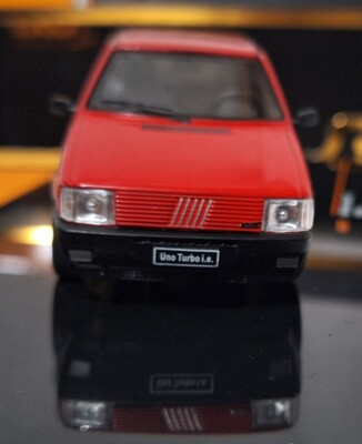 Fiat Uno Turbo ie MKI 1984 Red 1:43 IXO CLC277 No Kess RARE!! (3