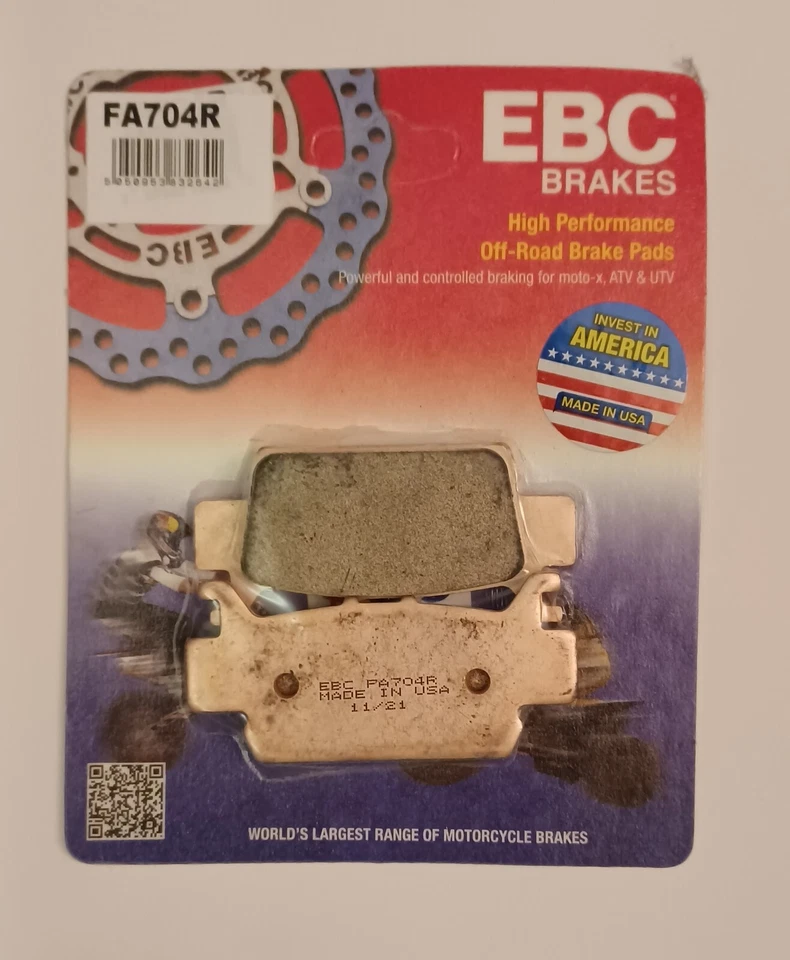 EBC Sintered REAR Disc Brake Pads (2 Sets) Fits HONDA SXS1000 (2016 to 2023) - Image 3 of 4