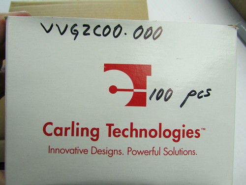 Lot 5 Carling Black Switch Buttons Rockers Covers Contura II III IV VVGVC00.000 - Picture 11 of 12