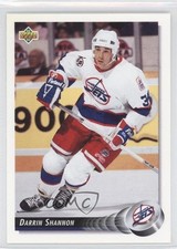 1992-93 Upper Deck Darrin Shannon #132 0b4
