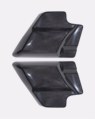 Harley Davidson Set Seitendeckel echt Carbon HD Road Street E-Glide 16-23