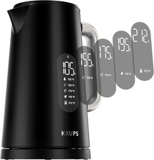 1.7L Smart Temp Electric Kettle 5 Precise Temperature Settings Digital Display